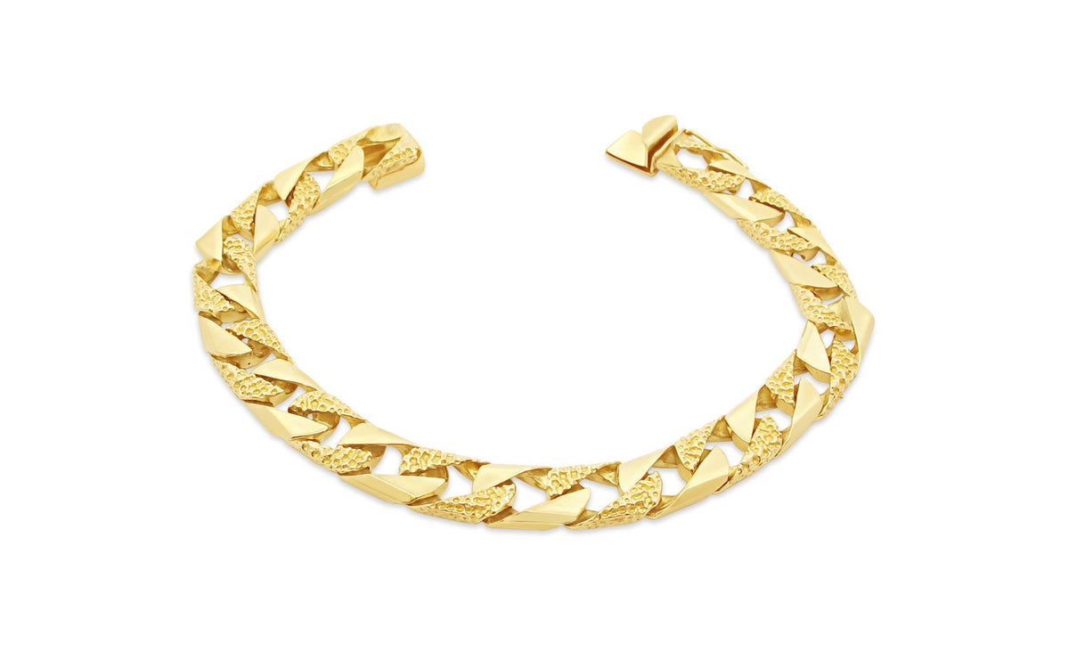 Curb Pebble Chain Bracelet – Alberta Diamond Exchange